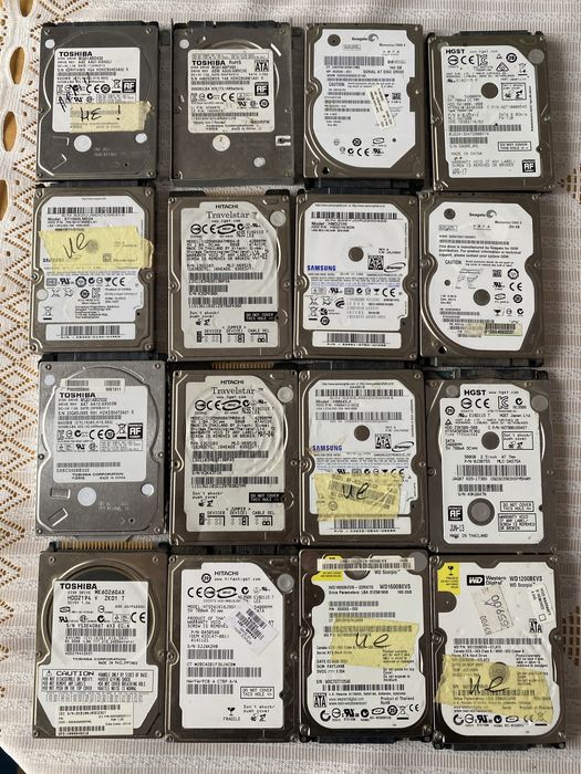 Нард дискове за лаптоп 16 бр.