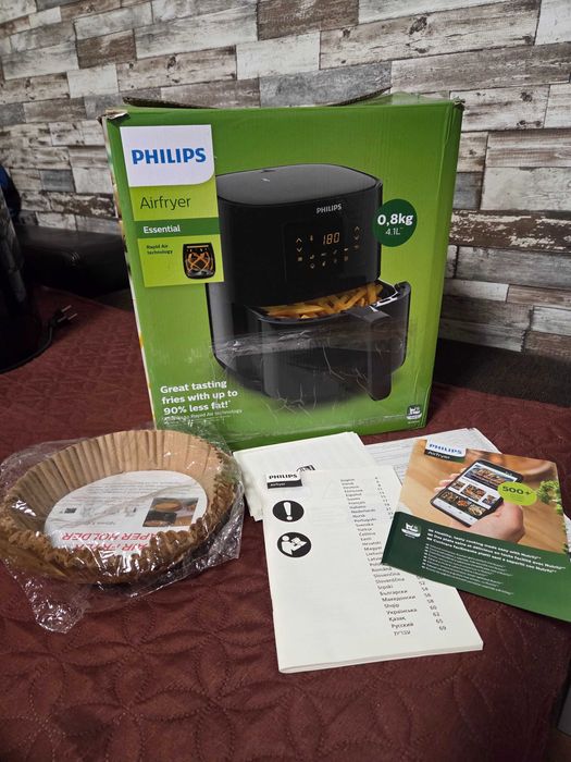 Фритюрник PHILIPS Airfryer HD9252/90 +Бонус