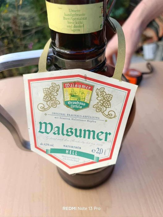 Vintage стъклен съд