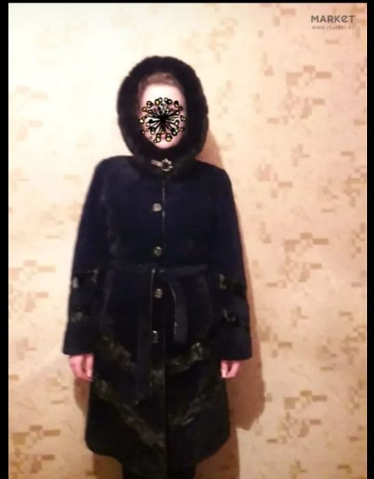 Шуба мутон 46-48 размер