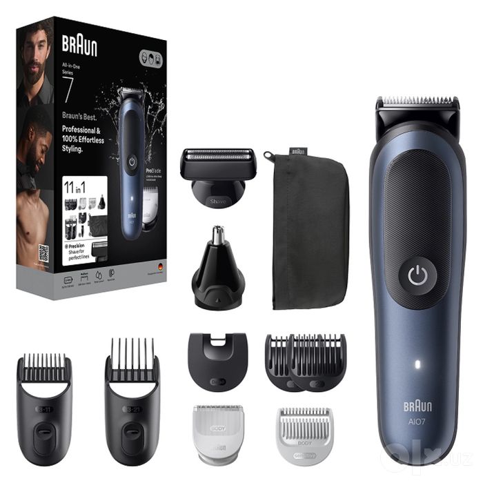 Триммер(набор для стрижки) Braun AIO7540 11 в 1