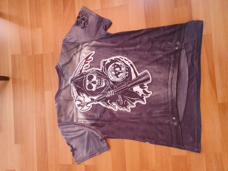 Tricou pentru iubitorii de rock, moto etc.