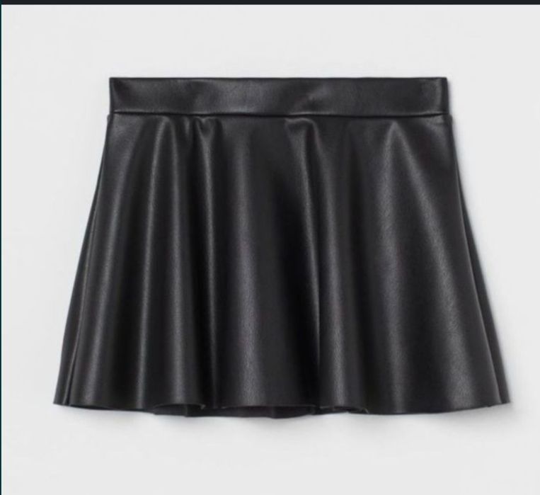 Fustă piele ecologica H&M