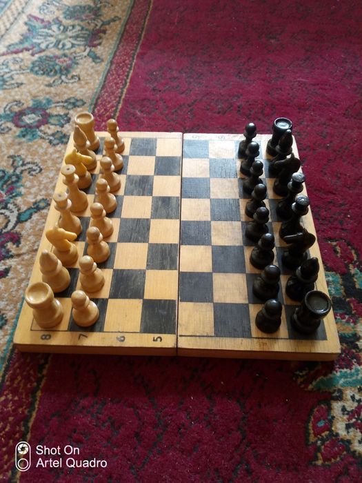 Шахматы СССР ( деревянные фигуры )