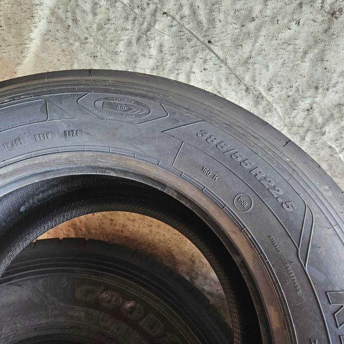 Нови гуми за ремарке 385/55R22.5 Goodyear KMax T Gen-2 160K 158L 3PMFS