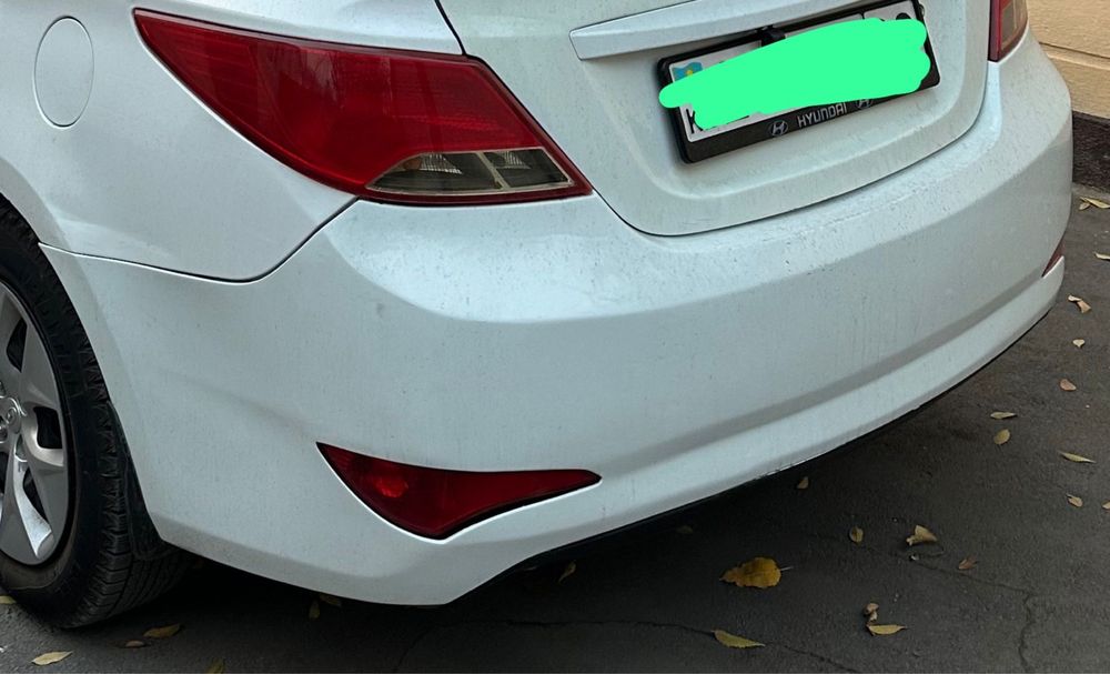 Запчасти Акцент Бампер