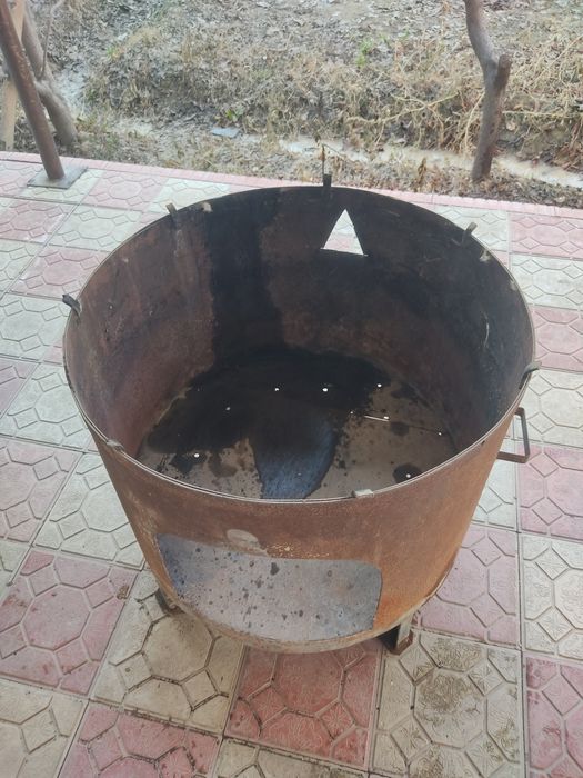 Продается казан с очагом. Казон сотилади учоги билан
