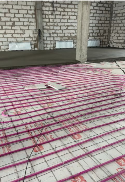 Стяжка полусухая!