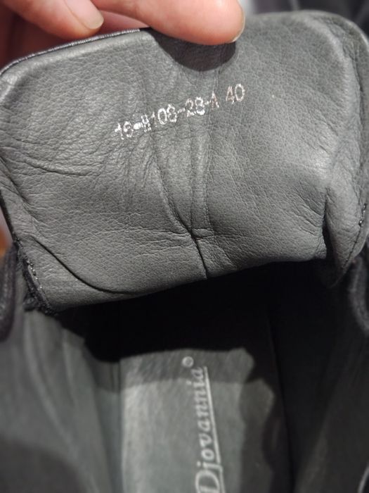 Сапоги кожаные на осень