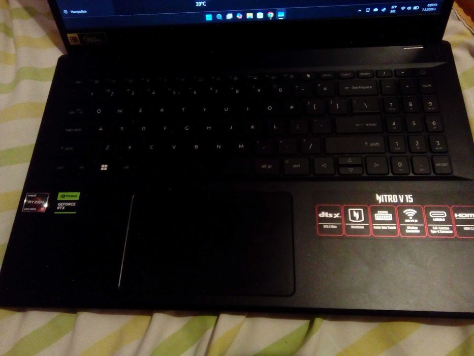 Acer Nitro V15 НОВ! 165Hz