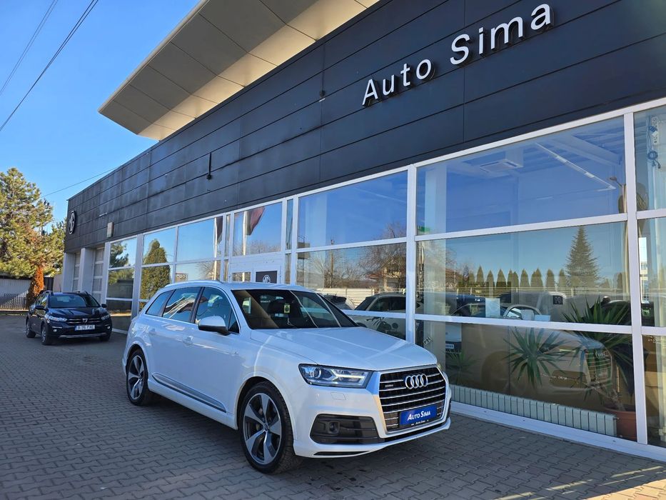 Audi Q7 7 locuri, 333 CP, S line, Quattro, Suspensie pneumatica