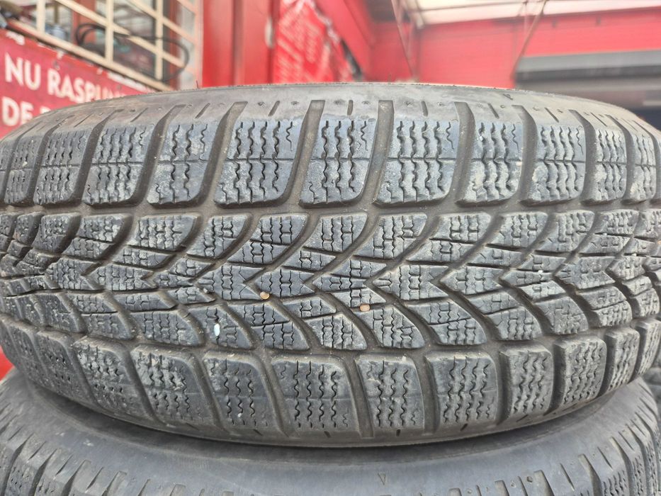 4 Anvelope M+S - 195/65/16 - DUNLOP 4D - CA UNELE NOI - DOT 2017 !