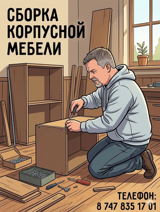 Сбрка мебели-Щучинск