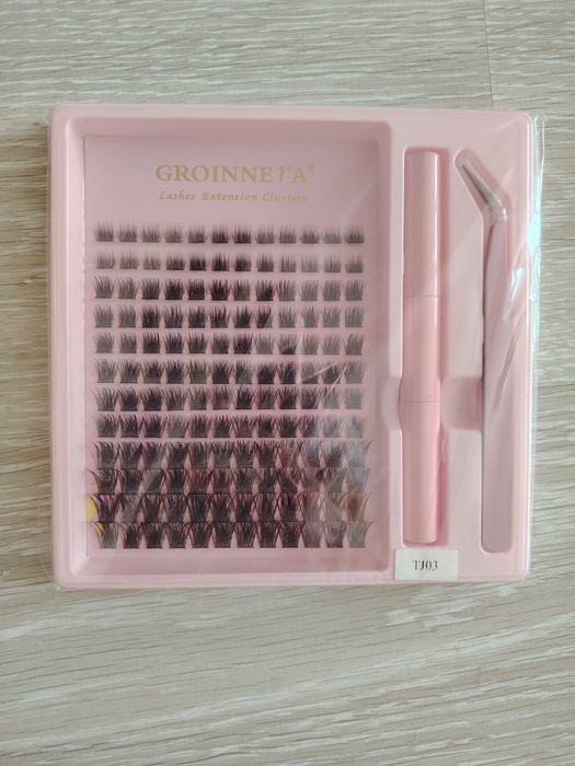 Продам пучковые ресницы с клеем