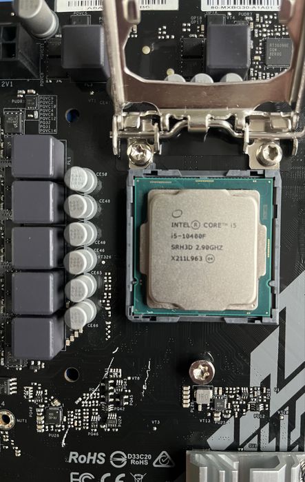 Intel Core i5 10400f и Asrock H510M-HVS и DeepCool