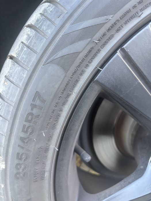 Джанти 5/112 17  свалени от PASSAT B7 с летни гуми