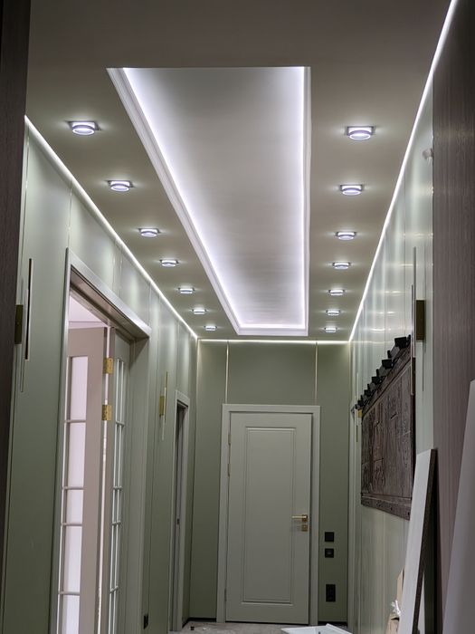 Услуги электри и натяжных потолков