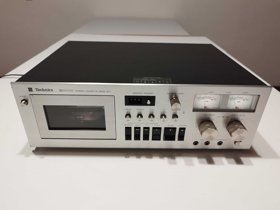 Stereo Cassette Deck TECHNICS RS-671USD - Rar/Vintage/Japan/Impecabil
