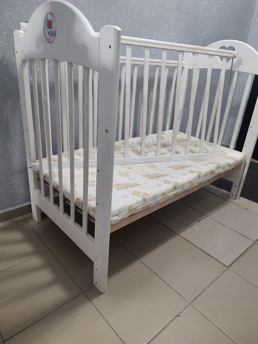 Кровать - манеж  с матрасом