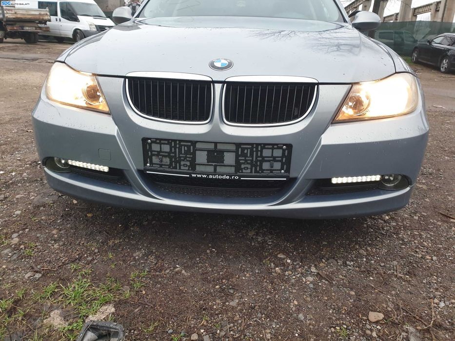 Bara Spoiler Fata cu Imperfectiuni BMW Seria 3 E90 E91 NFL Non Facelift 2004 - 2007 Culoare A34 Arktis Metallic [K9272]
