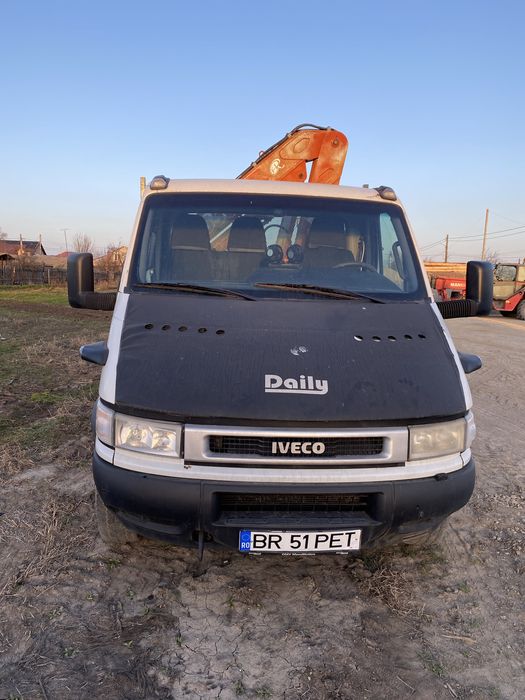 Vand Iveco Daily 65 C 15 basculabil cu macara