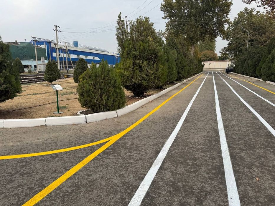 Razmetka yol chiziqlari