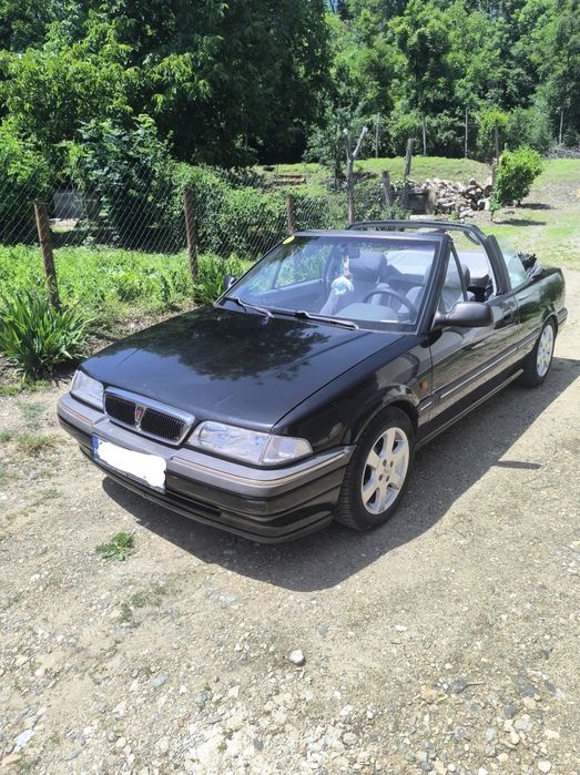 Rover 214 cabriolet neagra 1.4 benzină 1993 (vehicul cu posibilitate de vehicul istoric)