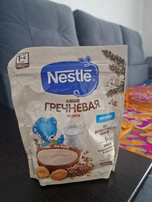 Детская каша с 6 месяцев