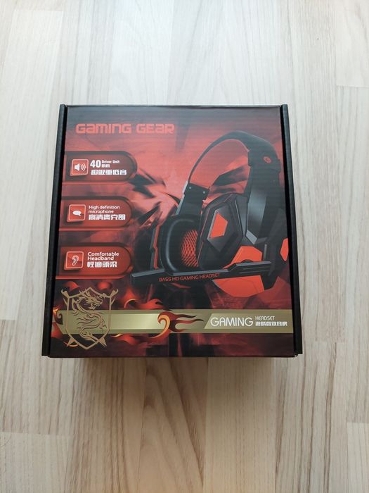 Геймърски слушалки с микрофон Gaming Gear Headset