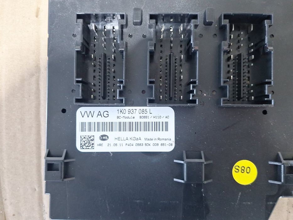 Calculator BCM VW cod 5K0 907 087 R 5K0 937 086 C M 5K0 937 087 D 8R0 937 087 R1K0 937 087 , D L J