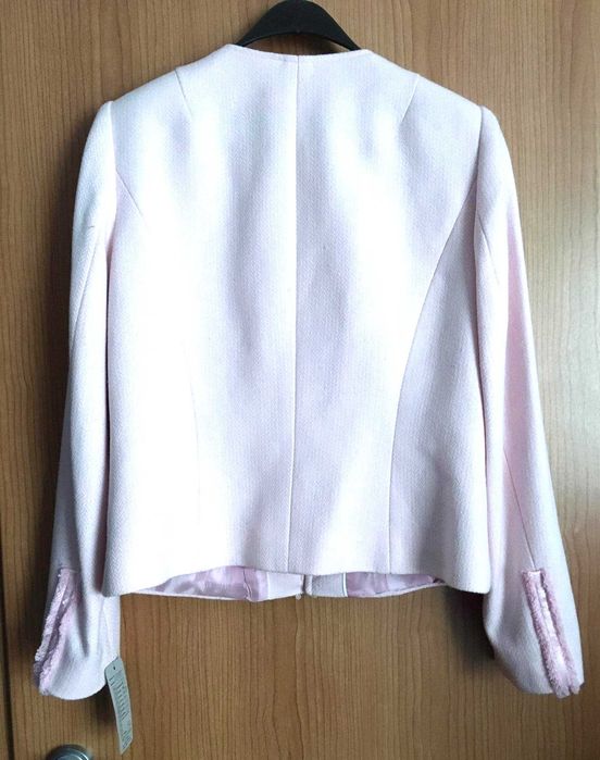 Дамско сако ПАГАНЕ в бонбонено розово - размер 46 - НОВО