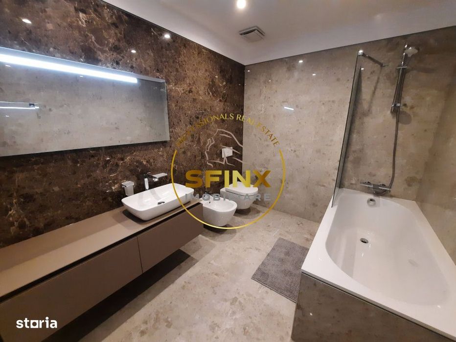 Primaverii, 4 room furnished apartment, large terrace, parking