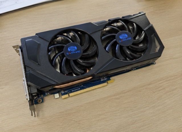 AMD Sapphire Radeon HD 7870 2GB – работеща, добро състояние