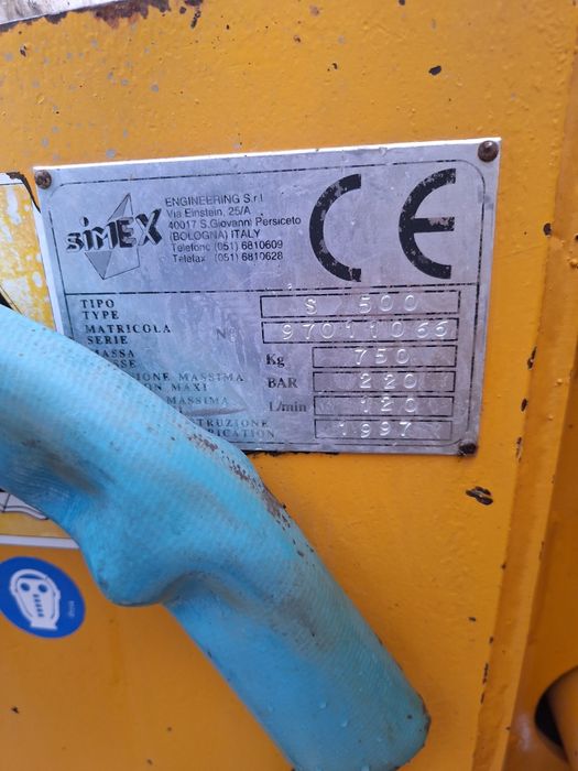 Freză asfalt simex s 500