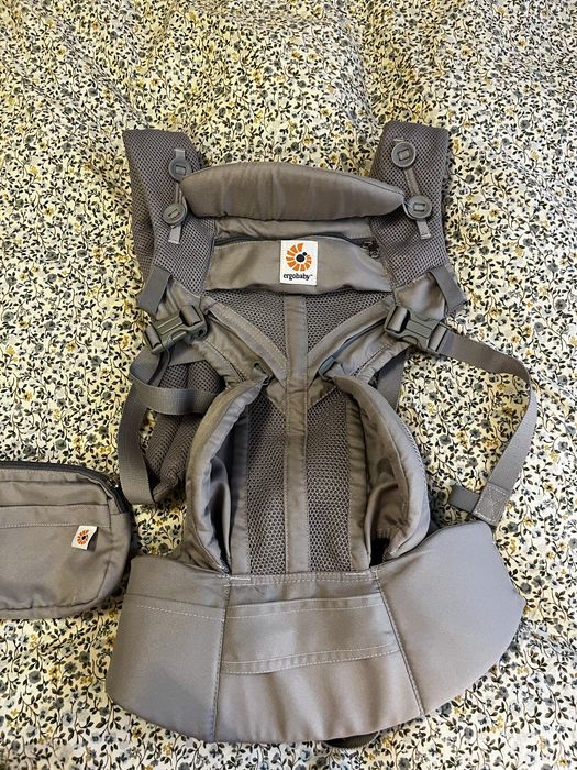Ergobaby Ергономична раница за бебе Omni 360 Cool Air Pearl Grey