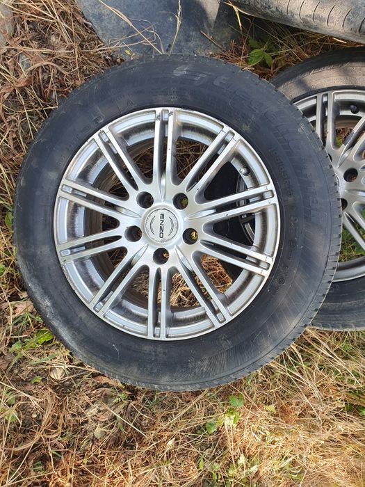 Jante aliaj Enzo cu anvelope skoda Octavia