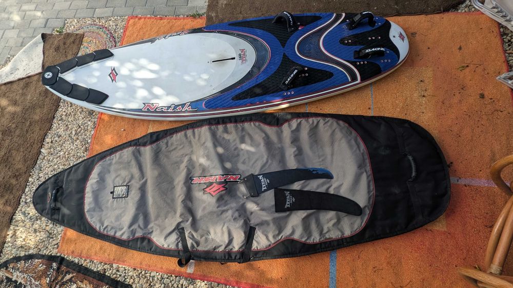 Windsurf Уиндсърф дъски 2броя Naish Titan 111 и 160 литра с калъфи