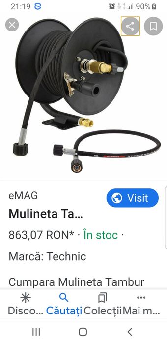 Karcher.mulineta pentru ,si cu,furtun de presiune