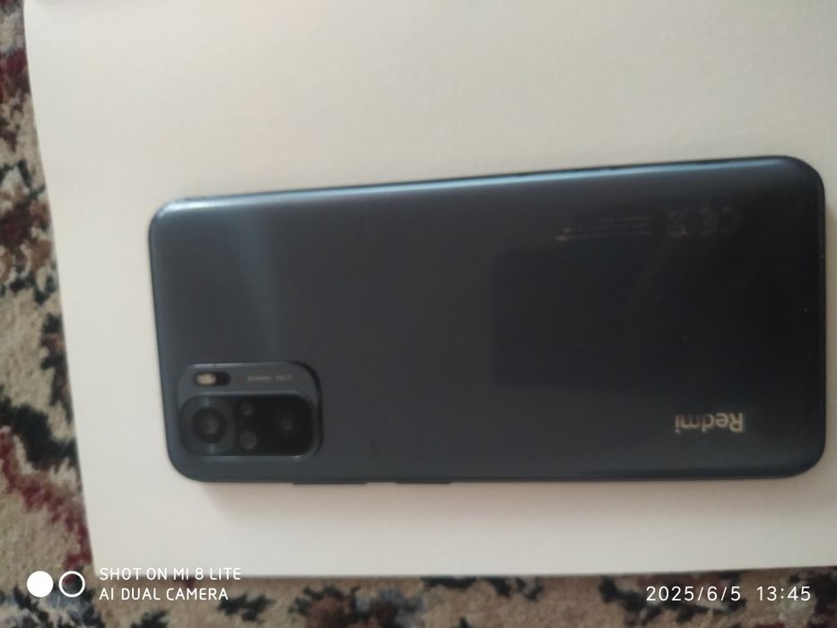 Redmi note 10 S 6+3 ga 128gb xotira