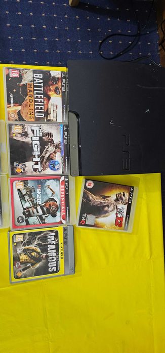 playstation 3 slim ps3 slim + jocuri
