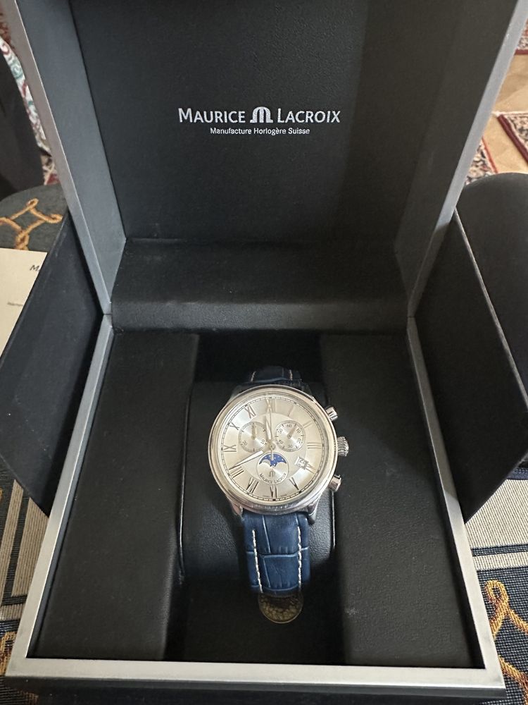 Ceas Maurice Lacroix chronograph moonphase Bacau OLX.ro