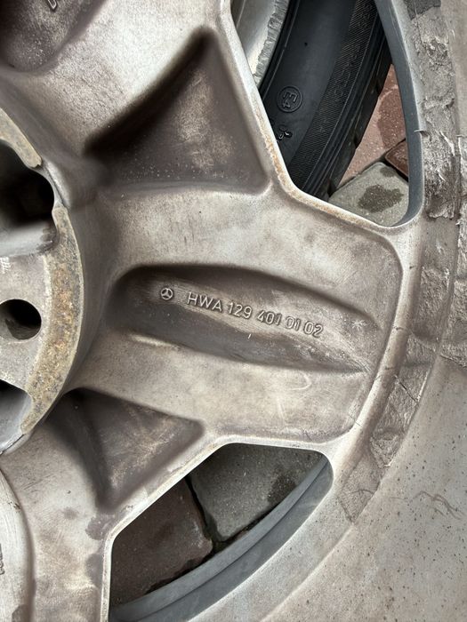 Комплект дисков с резиной моноблоки для Мерседес