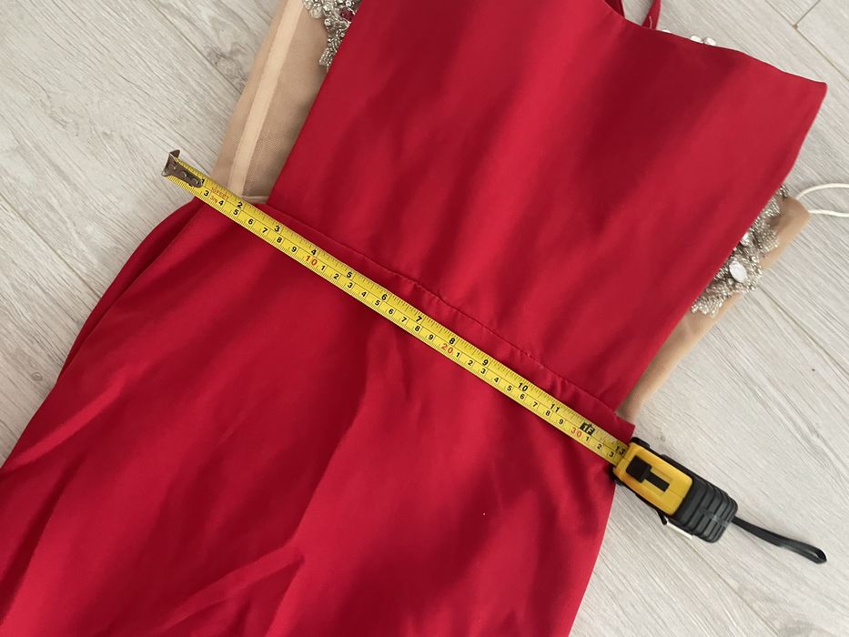 Rochie nasa rosie lunga