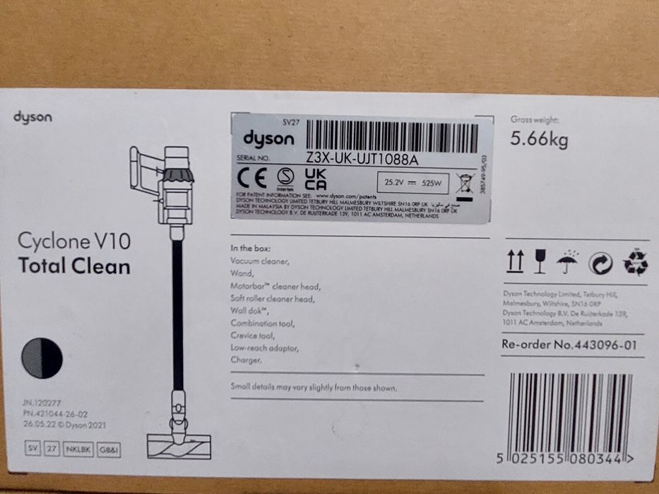 Dyson Cyclone V10 Total Clean