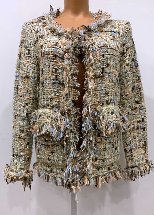 Taior/sacou festiv LOL Fashion Style cu fir auriu si franjuri