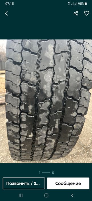 Резина 215/75/17.5 б/у