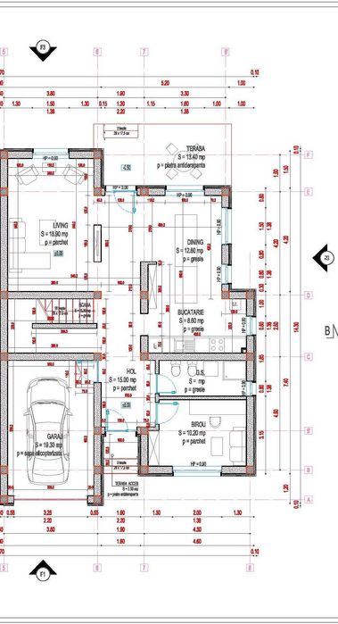 Vilă nouă în Ronaț (2006), foarte spațioasă și bine construită, 258 m2