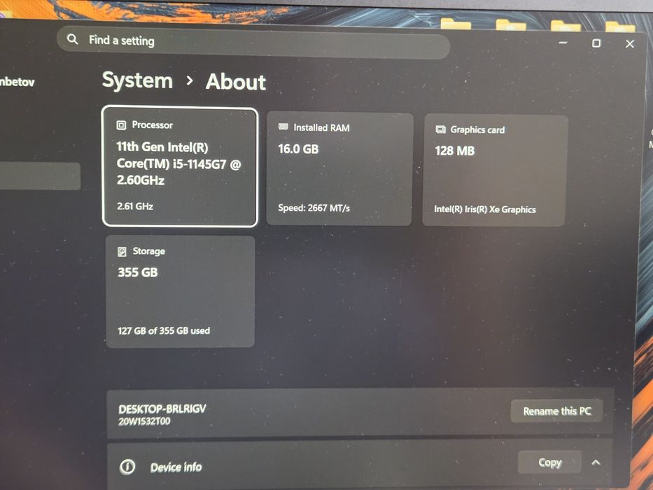 Thinkpad T14 Gen2 16/256