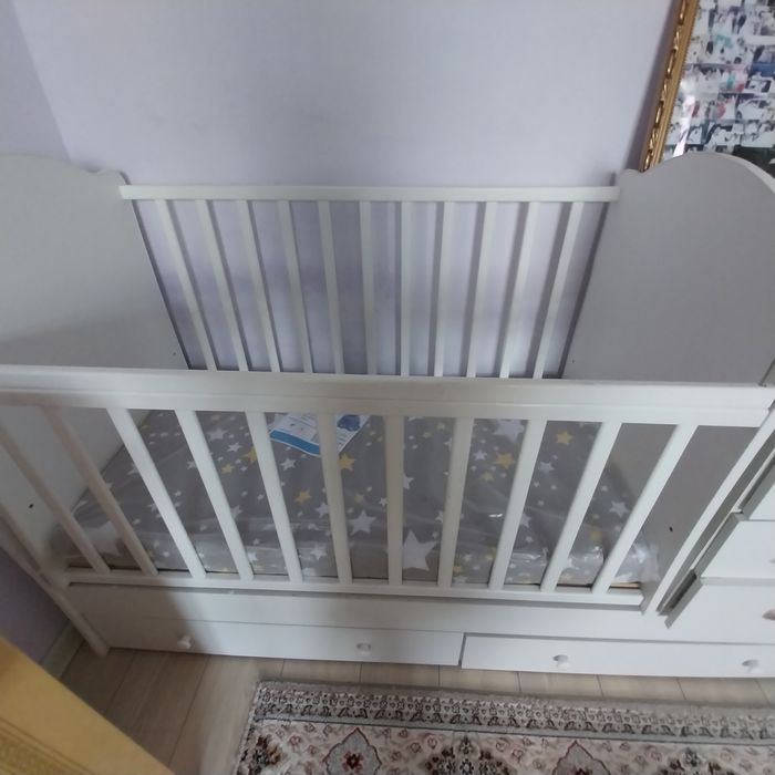 Детский кровать 2в1