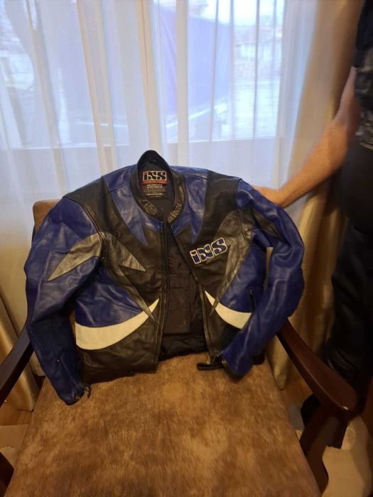 Кожено мото яке телешки бокс